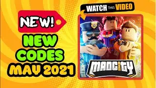 Mad City CODES IN ROBLOX, *END OF MAY CODES* GET FREE CODES!