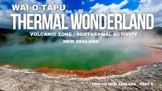 Wai-O-Tapu Thermal Wonderland | Active Volcanic Zone | Natural Wonder | Rotorua | New Zealand