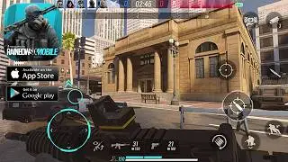 Rainbow Six Mobile Gameplay | FPS Multiplayer (Android iOS)