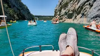 Walking in France フランスを散歩する【4K】Lac de Sainte-Croix