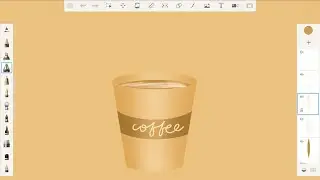 Coffee Cup | Digital Art for beginners | 3d Realistic Illustration