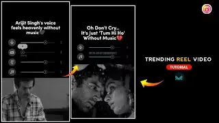 How To Remove Vocals From Any Song | Instagram trending reels video editing