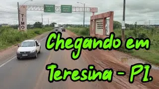 Chegando em Teresina - PI (MB AXOR 2536). BR 343/226
