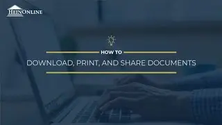 How to Download, Print, and Share Documents