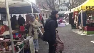 Flea market Zurich 21 December 2019