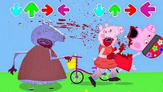 Horror Peppa Pig LOST FAMILY in Friday Night Funkin be like || Muddy Puddles Funkin