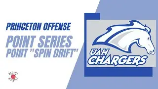 Princeton Offense - Point "Spin Drift" | Alabama-Huntsville Chargers