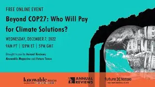 Beyond COP27: Who will pay for climate solutions?