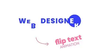 Text Animation CSS - Auto Typing and Flipping