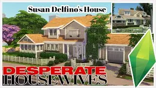 Building 4353 Wisteria Lane | Desperate Housewives | The Sims 4 Speed Build