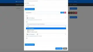 How to create Social Button Sections using Bombsite.IO