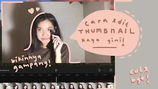 How i edit my youtube thumbnail // gampang banget!