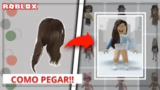 NOVO ITEM GRÁTIS ROBLOX!! COMO PEGAR CABELO MARROM NO EVENTO  karlie klossette ROBLOX!!