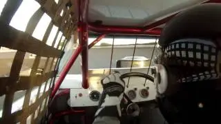 In Car Dirt Modified Heat Race