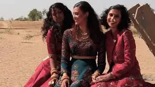 SURBHA BY DHRUV BANDWAL...MAKING OF BAMERAH FASHION SHOOT.