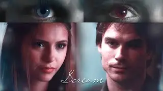 Damon & Elena ● SCREAM ● The Vampire Diaries