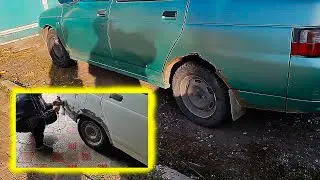 Эксклюзивный обзор ВАЗ 2110: Братан затирает заднее крыло