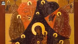 Madre di Dio del roveto ardente (Vladimir, XIX sec) - cod.17 anw