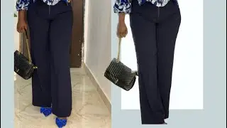How to sew a pant