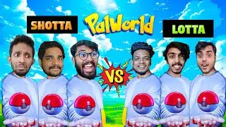 TEAM LOTTA OR SHOTTA !! WHICH ONE  I CAN JOIN !! | PALWORLD MULTIPLAYER EP 1