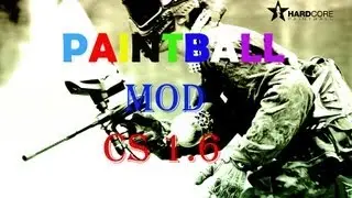 8 Minutes of Counter Strike 1.6 PaintBall Mod Gameplay-HD