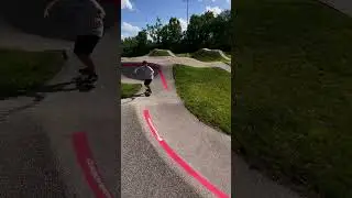 MEGA PUMP TRACK - this thing is huge! #skateboarding