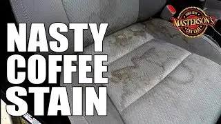 How To Remove Coffee Stains From Car Seats - Masterson's Car Care