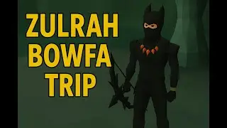 Zulrah efficient 6 kill Bowfa trip example