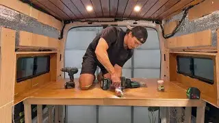 Building a Bed to Sleep Sideways in my Van
