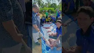 Pembahagian Daging Korban kepada Pelajar SMU(A) Falahiah Sungai Sok