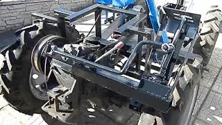 Мини трактор из мотоблока,печалька.
