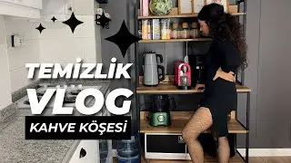 Kahve köşemi temizliyorum | 