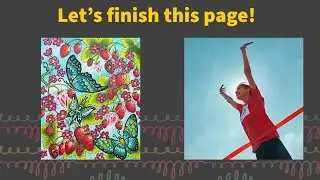 Transform Butterfly and Gemstone Pages - Seasons Coloring Book