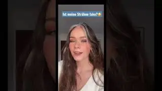 Ist meine Strähnen Fake?😳 