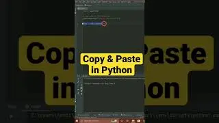 Copy & Paste in Python