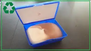 Creative recycling ice cream box Algida treasure for children Riciclo creativo algida Treasure