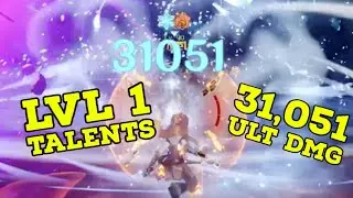 ALOY INSANE 31K DMG with Level 1 Talents.. Day 1 Test 1..  Genshin Impact Shorts