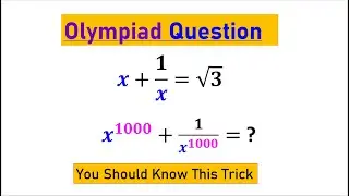 Brazil Math Olympiad Problem x^1000 + (1/x^1000) = ?