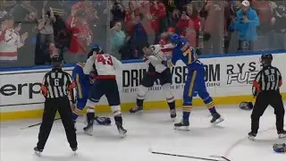 Two fights erupt during scrum between Washington & Buffalo