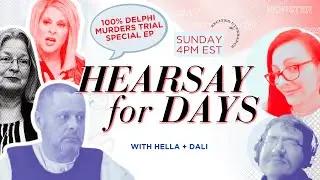 Hearsay for Days 100% #Delphi special #RichardAllen trial LIVE with special guest @NikStarow