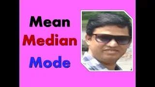 Mean median mode