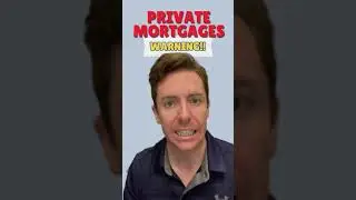 Private mortgages warning! #warning