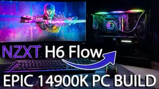 Does Intel Still Have It? | NZXT H6 Flow | Intel Core i9 14900K | PC Build & Review
