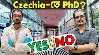 Indian PhD Student in Czechia Europe | Academic Journey | PhD Requirement Visa Application Lab Visit