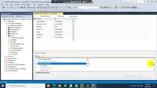 Sql Server : 2. Create new table. ຕົວຢ່າງ ວິທີສ້າງຕາຕາລາງໃໝ່.