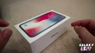 ASMR Iphone X Unboxing
