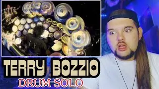 Drummer reacts to WILD Terry Bozzio Drum Solo!