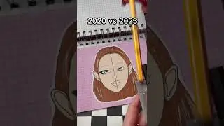 Мой макияж 2020 vs 2023 😇 #shorts