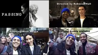 Rebecca Hall, Ruth Negga and Andre Holland meet fans in London for Netflix Movie Passing Press Tour