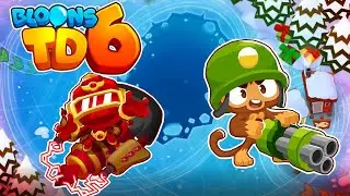 Trying out the new Death Ray Dartling Gunner! | BTD6 (V 22.0)